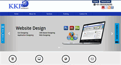 Desktop Screenshot of kkpwebsoft.com